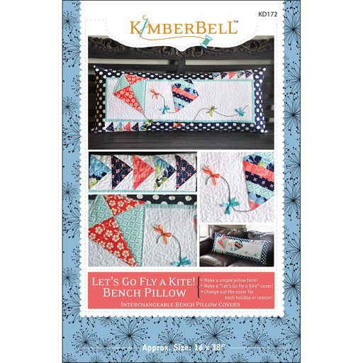 Let's Go Fly a Kite! Bench Pillow - Pattern - by Kimberbell - Interchangeable Covers and Bench Pillow - C - RebsFabStash