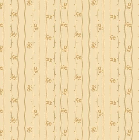 Linen Closet - PER YARD -by Janet Nesbitt of One Sister - Henry Glass - Tonal/Blender - Floral Stripe - Cream - RebsFabStash