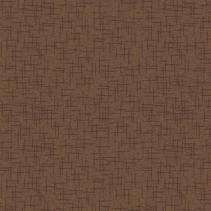 Linen Texture - Per Yard - Kimberbell Basics - Maywood Studio - Tonal, Blender - Brown -MAS9399-A - RebsFabStash