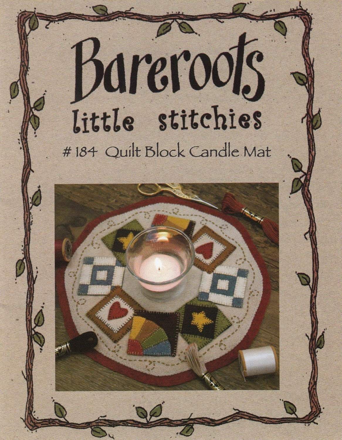 Little Stitchies - Beeskeps Candle Mat Kit