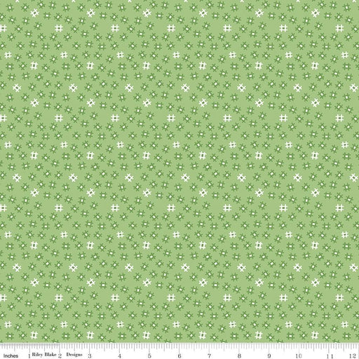 Lori Holt PRIM Collection - Per Yard - Prim Churn Dash Granny Apple - Lori Holt of Bee in My Bonnet - Riley Blake Designs - C9695-GRANNY APPLE - RebsFabStash