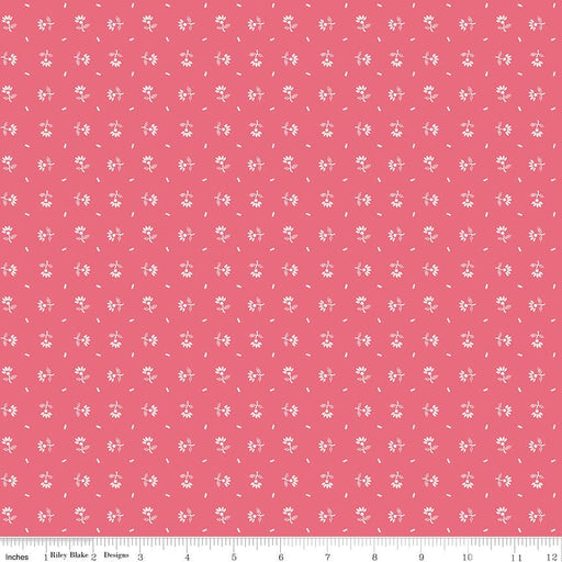 Lori Holt PRIM Collection - Per Yard - Prim Daisy Tea Rose - Lori Holt of Bee in My Bonnet - Riley Blake Designs - C9694-TEA ROSE - RebsFabStash