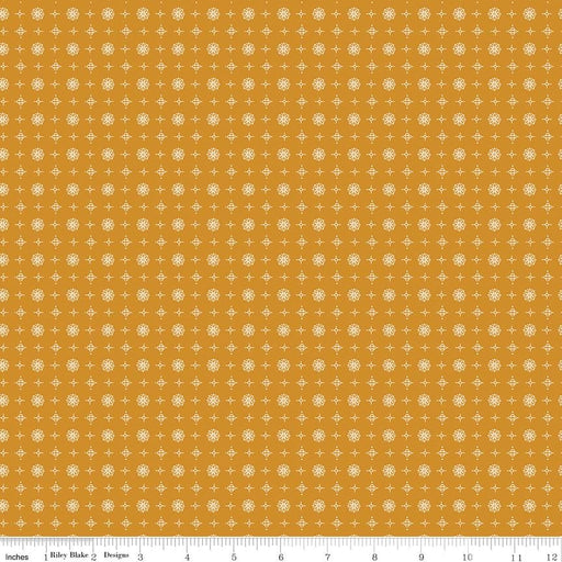 Lori Holt PRIM Collection - Per Yard - Prim Vintage Butterscotch - Lori Holt of Bee in My Bonnet - Riley Blake Designs - C9706-BUTTERSCOTCH - RebsFabStash