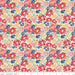 Lori Holt Vintage Happy 2 Fabric Collection - Per Yard - Vintage Happy 2 fabrics - Riley Blake - Ring Toss Coral - C9133 CORAL - RebsFabStash