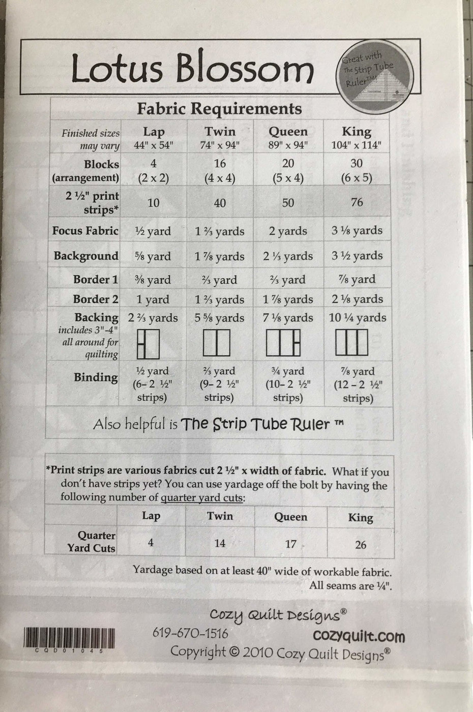 Lotus Blossom Quilt Pattern Designed by Daniela Stout by Cozy Quilt