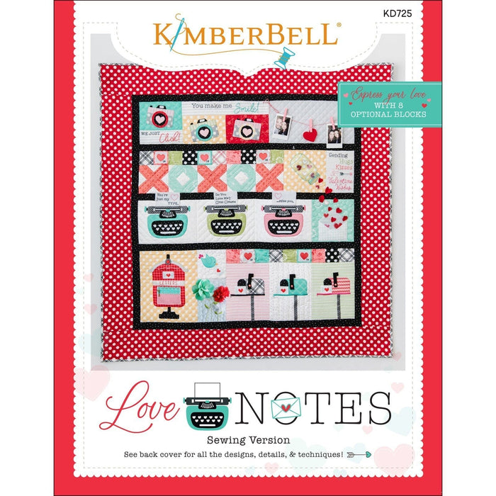 Love Notes Quilt Kit - SEWING VERSION Quilt Kit - Kimberbell Designs - Maywood - RebsFabStash