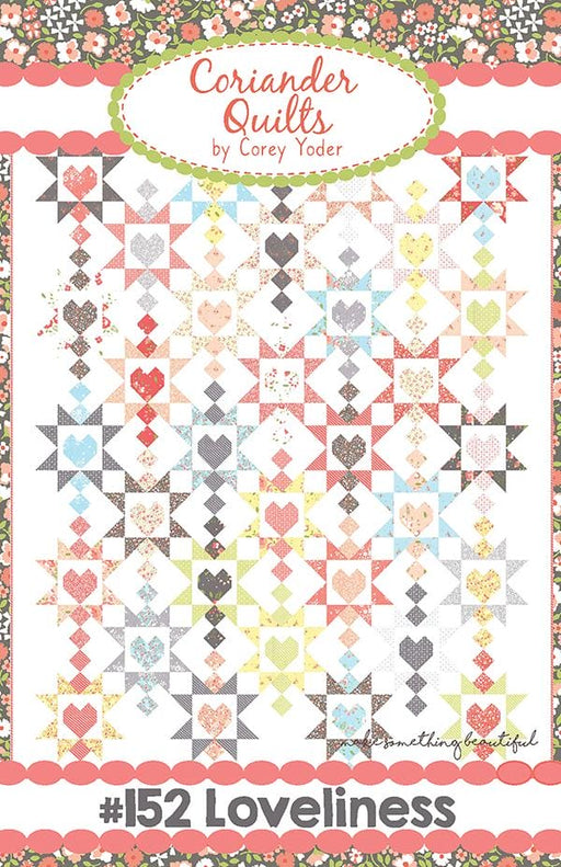 Loveliness #152 Coriander Quilts by Corey Yoder - Fat Eighth Friendly Quilt - RebsFabStash