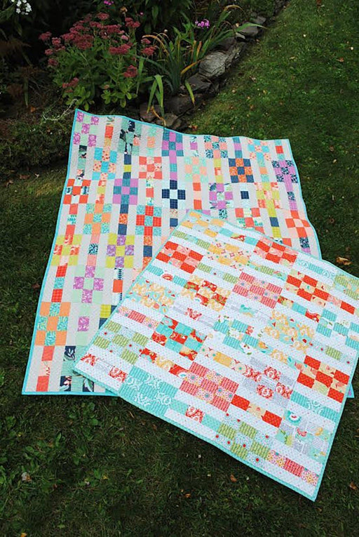 Lucky Nines - Quilt Pattern - Sweet Janes Designs - precut friendly! Baby, lap quilt instructions included! - RebsFabStash