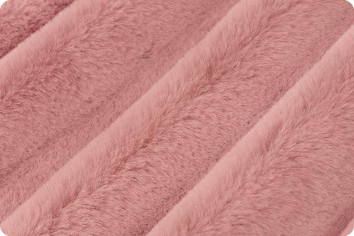 Luxe Cuddle Seal - per yard - Shannon Cuddle - Woodrose - Pink - SUPER SOFT!! - RebsFabStash