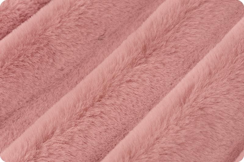 Luxe Cuddle Seal - per yard - Shannon Cuddle - Woodrose - Pink - SUPER SOFT!! - RebsFabStash