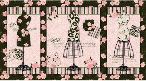 Mademoiselle - Panel - SPX Fabric - RebsFabStash