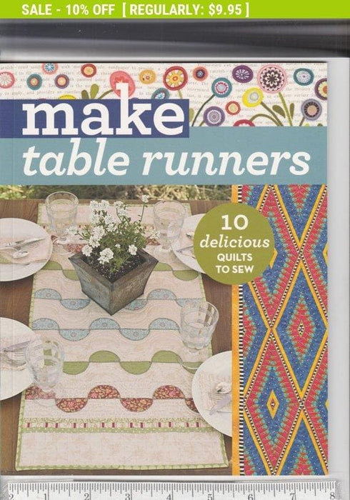 Make Table Runners - Book/Patterns - by Crafts Quilting - Various Authors - RebsFabStash