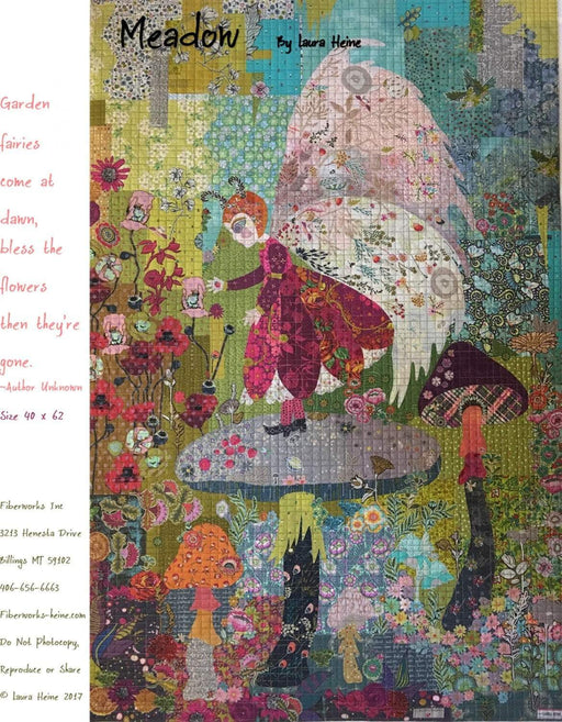 Meadow the Fairy Collage from Fiberworks Inc. - Quilt Pattern by Laura Heine - RebsFabStash