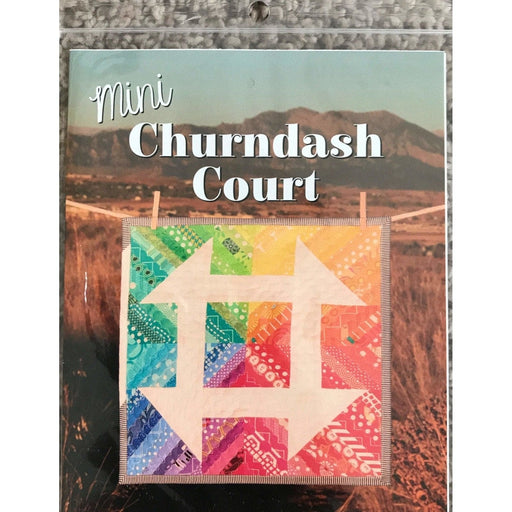 Mini Churndash Court - A Mini Quilt Pattern by Sassafras Lane Designs - RebsFabStash