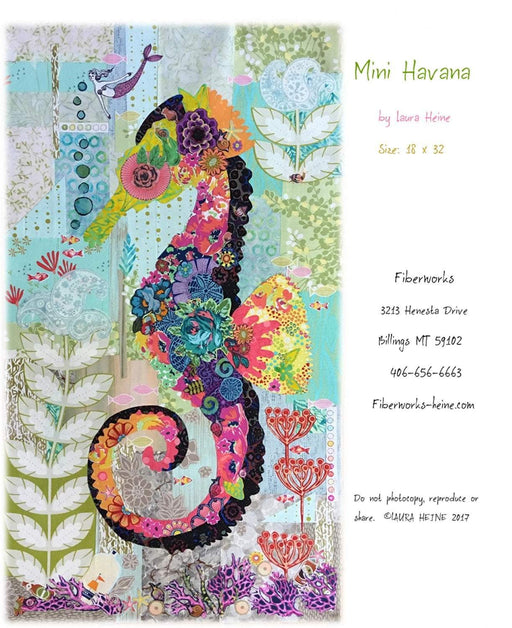 Mini Havana Collage from Fiberworks Inc. - Quilt Pattern by Laura Heine - RebsFabStash