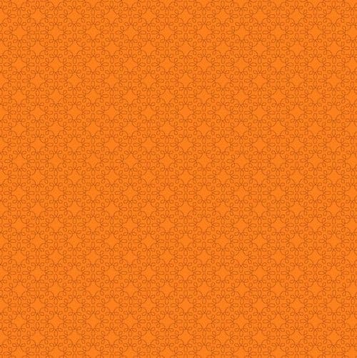 Modern Melody Basics - Orange - per yard - by Henry Glass Fabrics - 1063-34 Orange - RebsFabStash