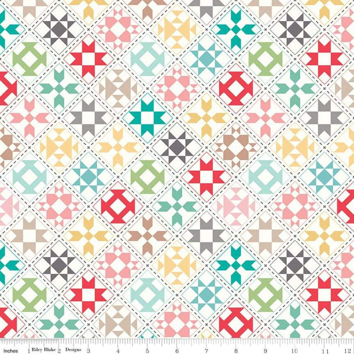My Happy Place Decorator Fabric Lori Holt RebsFabStash