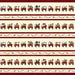 My Red Wagon - per yard - by Debbie Busby - Henry Glass - Border Stripe - directional - 2556-88 Red - RebsFabStash