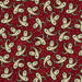 My Red Wagon - per yard - by Debbie Busby - Henry Glass - Paisley Winter - 2550-88 Red - RebsFabStash