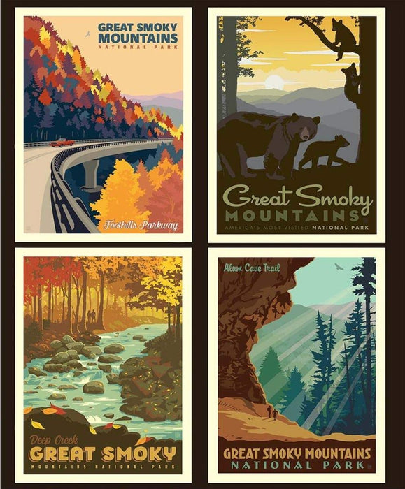 National Parks Collection - PANEL - per yard - Riley Blake Designs - Digital Print Panel 36" - Arches P8786 - RebsFabStash
