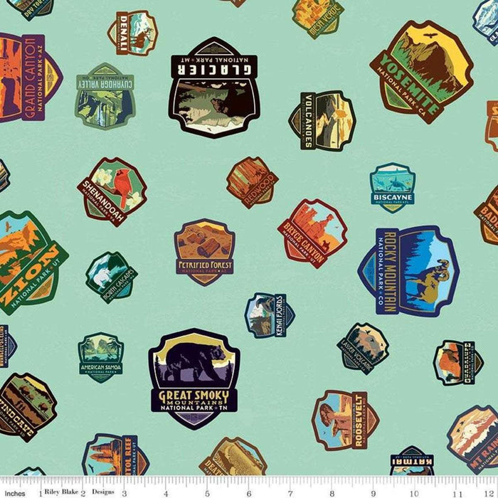 National Parks Collection - PANEL - per yard - Riley Blake Designs - Digital Print Panel 36" Capitol Reef - Cathedral Valley - RebsFabStash