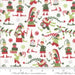 Naughty or Nice - Checking it Twice Multi - by the yard - by BasicGrey for MODA - 30638 11 - RebsFabStash