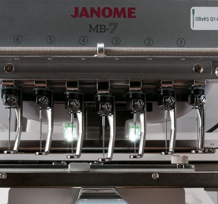 Janome MB-7 Seven-Needle Embroidery Machine