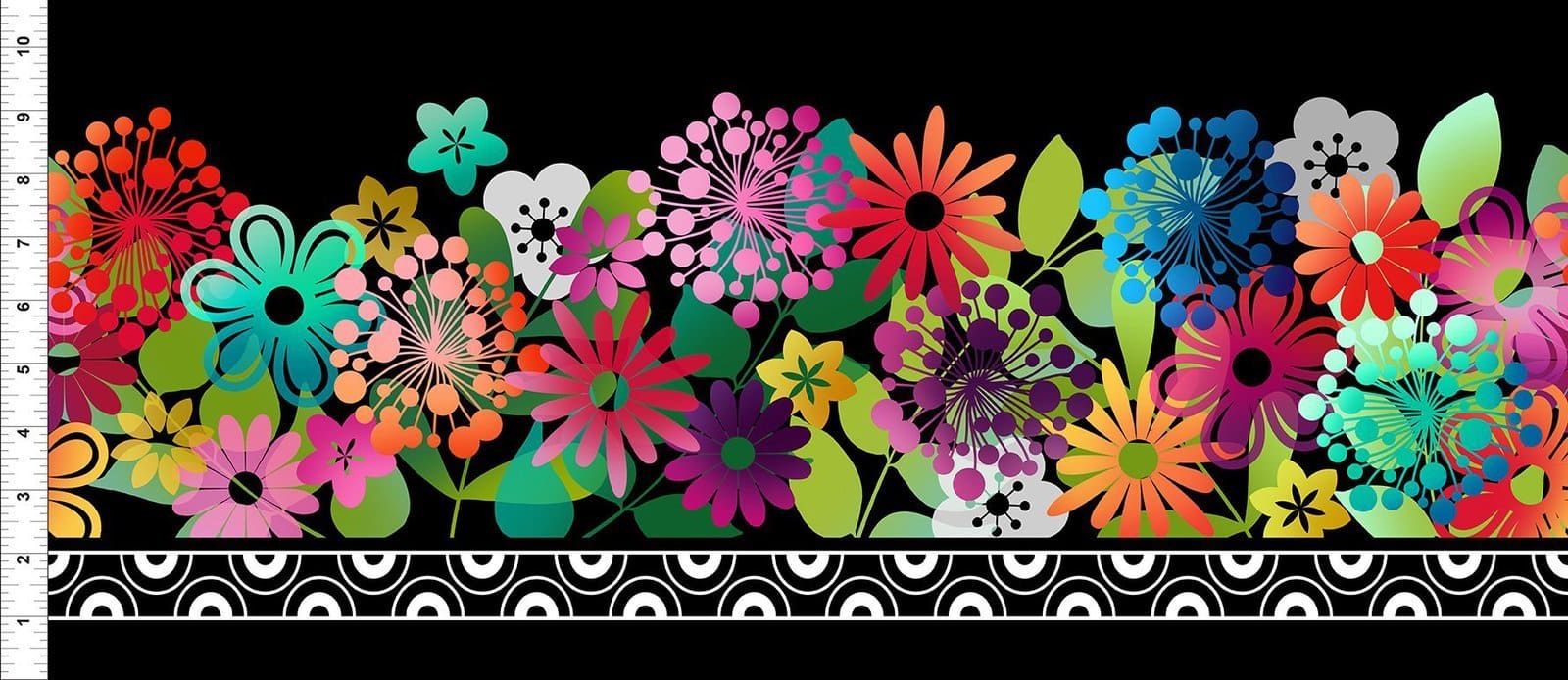 NEW! A Groovy Garden - Colors - Per Yard - Jason Yenter - In The Beginning Fabrics - Stripe Boxes - Purple - 7AGG-2 - RebsFabStash