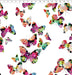 NEW! A Groovy Garden - Flower Stripe - Per Yard - Jason Yenter - In The Beginning Fabrics - Purple - 5AGG-2 - RebsFabStash