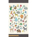 New! A TO ZOO - Animal Names - Per Yard - by Whistler Studios - Windham Fabrics - Animals, Alphabet, Text - Black - 52213-2 - RebsFabStash