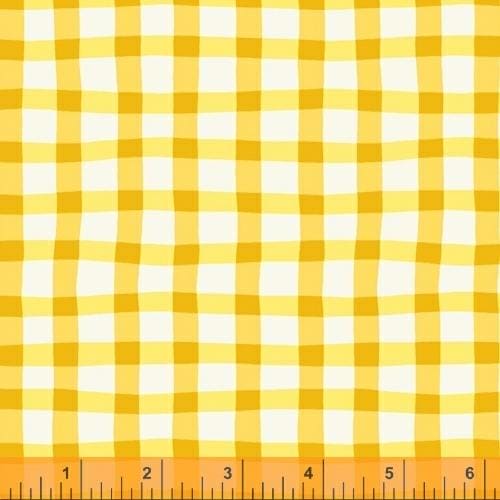 New! A TO ZOO - Loose Gingham - Per Yard - by Whistler Studios - Windham Fabrics - Tonal, Blender - Turquoise - 52214-3 - RebsFabStash