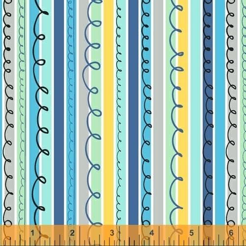 New! A TO ZOO - Loose Gingham - Per Yard - by Whistler Studios - Windham Fabrics - Tonal, Blender - Yellow - 52214-6 - RebsFabStash