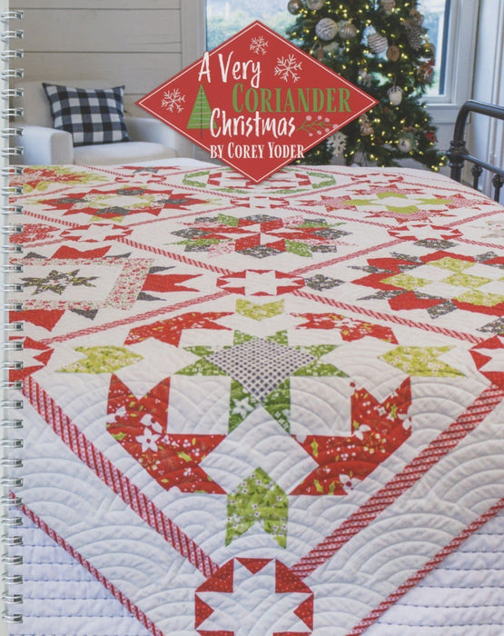 NEW! A Very Coriander Christmas - Quilt Book - By Corey Yoder for It's Sew Emma - RebsFabStash