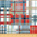 New! Across the USA - per yard - By Whistler Studios for Windham Fabrics - 52207-X - Red, White & Blue Country Plaid - RebsFabStash