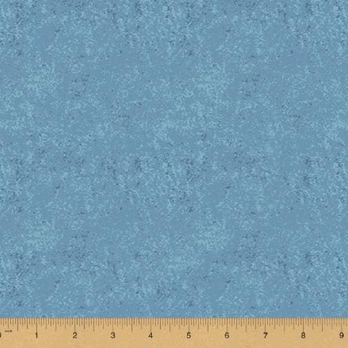 New! Across the USA - per yard - By Whistler Studios for Windham Fabrics - 52208-5 - Blue Mod Triangles - RebsFabStash