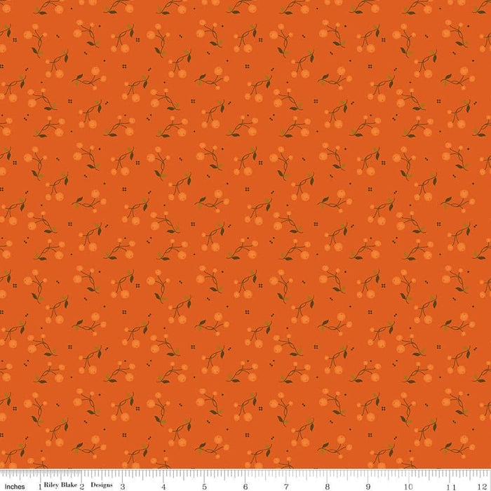 NEW! Adel In Autumn - Stripes - per yard - by Sandy Gervais for Riley Blake Designs - Fall - C10827-PERSIMMON - RebsFabStash