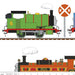 New! All Aboard with Thomas & Friends - Friends Green - Per Yard - Riley Blake Designs - Licensed - Trains- C11001 Green - RebsFabStash