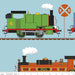 New! All Aboard with Thomas & Friends - Icons Multi - Per Yard - Riley Blake Designs - Licensed - Trains, Geometric - C11003 Multi - RebsFabStash