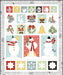 NEW! All About Christmas - Quilt PATTERN - by Janet Wecker Frisch - Great Joy Studio - Used in the Snowman Sew Along - P149 - RebsFabStash