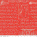 NEW! All About Christmas - Red Christmas Good News - per yard -by Janet Wecker Frisch for Riley Blake Designs - Winter - C10795-RED - RebsFabStash