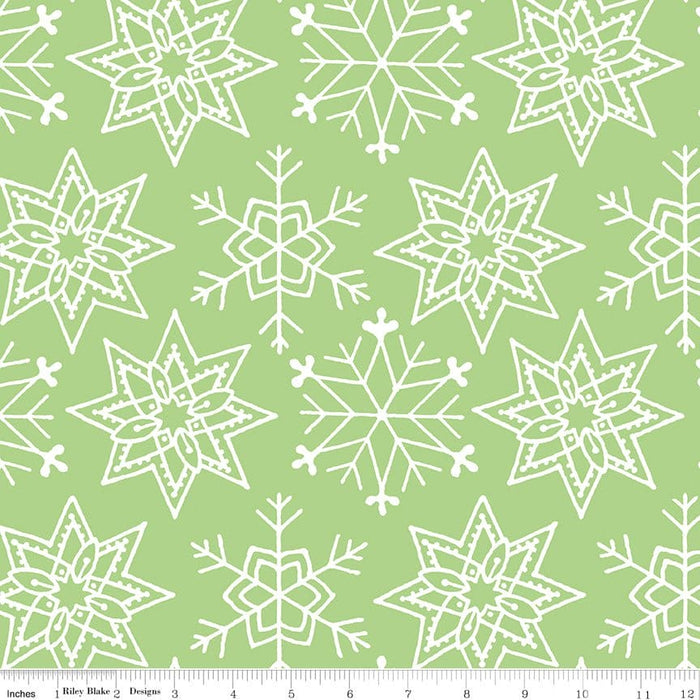 NEW! All About Christmas - Red Christmas Post - per yard -by Janet Wecker Frisch for Riley Blake Designs - Winter - C10793-RED - RebsFabStash