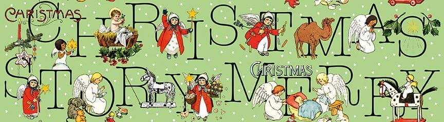 NEW! All About Christmas - Red Christmas Stamps - per yard -by Janet Wecker Frisch for Riley Blake Designs - Winter - C10797-RED - RebsFabStash