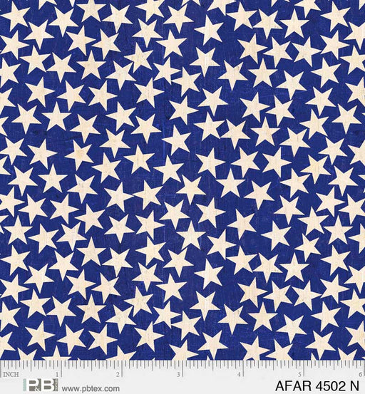 NEW! American Farm - Stars - Navy - Per Yard - by Michael Mullan for P&B Textiles - Patriotic, Flag - AFAR 4502 N - RebsFabStash