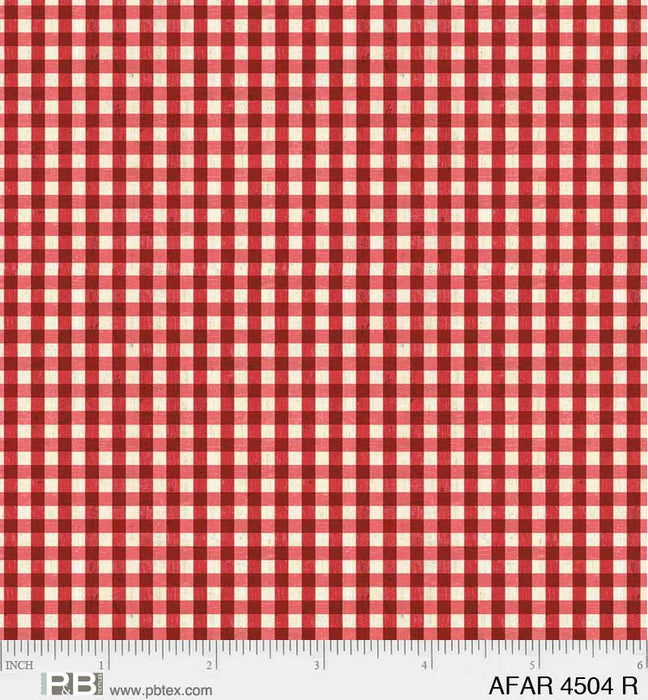 NEW! American Farm - Stripes - Red - Per Yard - by Michael Mullan for P&B Textiles - Patriotic, Flag - AFAR 4501 R - RebsFabStash