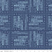 NEW! Americana John Wayne fabrics - per yard - Riley Blake Designs - by Riley Blake Designers - Ropes & Stars Blue - C9471-BLUE - RebsFabStash