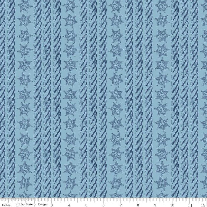 NEW! Americana John Wayne fabrics - per yard - Riley Blake Designs - by Riley Blake Designers - Stars Blue - C9472-BLUE - RebsFabStash