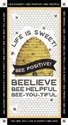 New! Bee's Life - per yard - by Tara Reed - for Riley Blake - bees, beehives, honeycomb - Bees - C10103 - Black - RebsFabStash