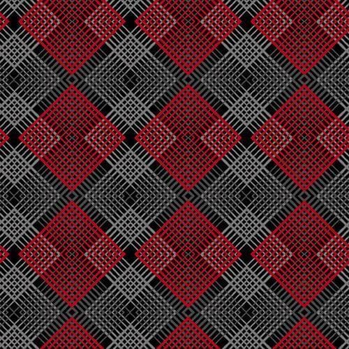 NEW! Black, White, and Red Hot Runner Kit - by Color Principle for Henry Glass - Pattern by Heidi Pridemore - Bold colors - RebsFabStash