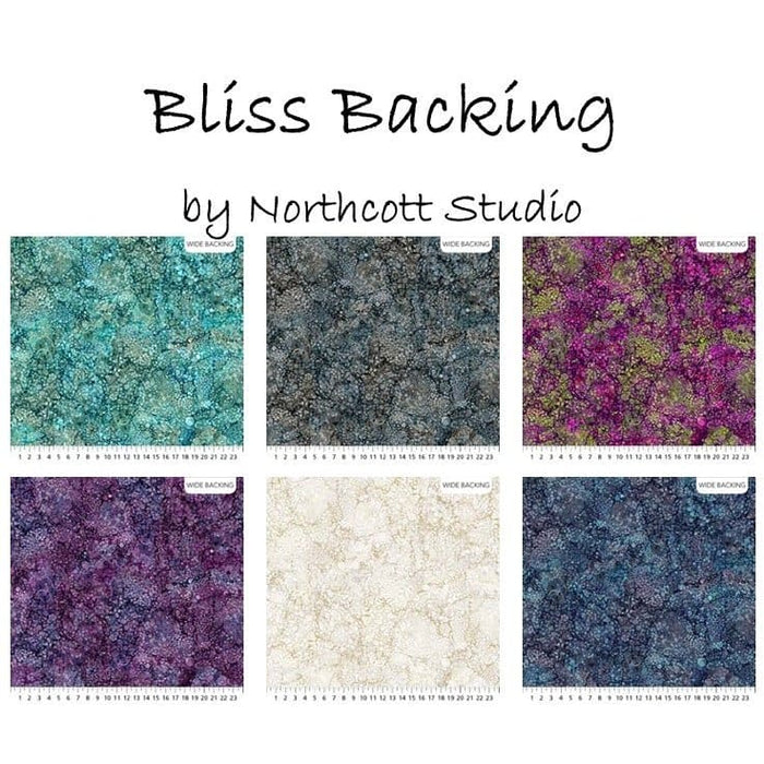 Bliss Backing - by Northcott Studio - Digital Print - RebsFabStash