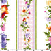 NEW! Bloom On - Border Stripe - Per Yard - by Maywood Studio - Pink/Multi - MAS10071-PZ - RebsFabStash